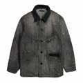 SPIDER JAQUARD DENIM JACKET / BLACK