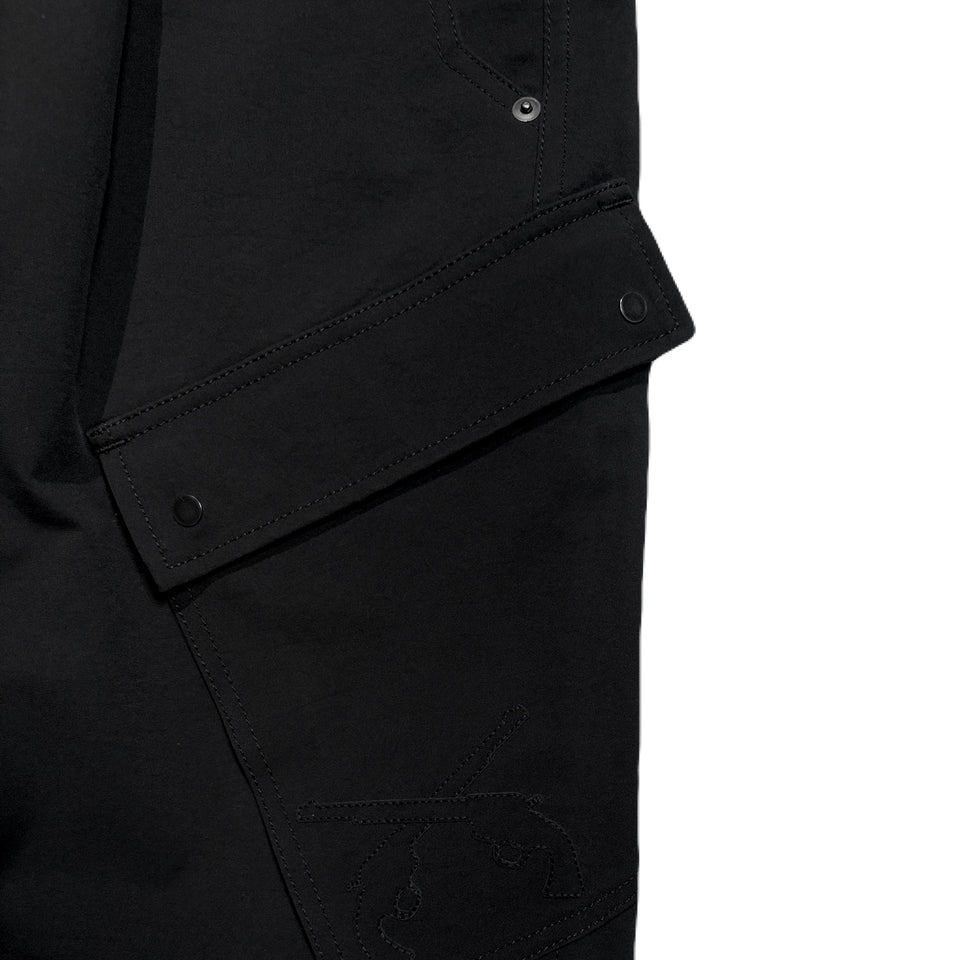 画像をギャラリービューアに読み込む, 4WAY STRETCH CARGO PANTS / BLACK