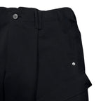 4WAY STRETCH CARGO PANTS / BLACK