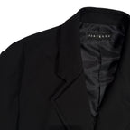 STRETCH COAT CROSSGUN CRYSTAL / BLACK