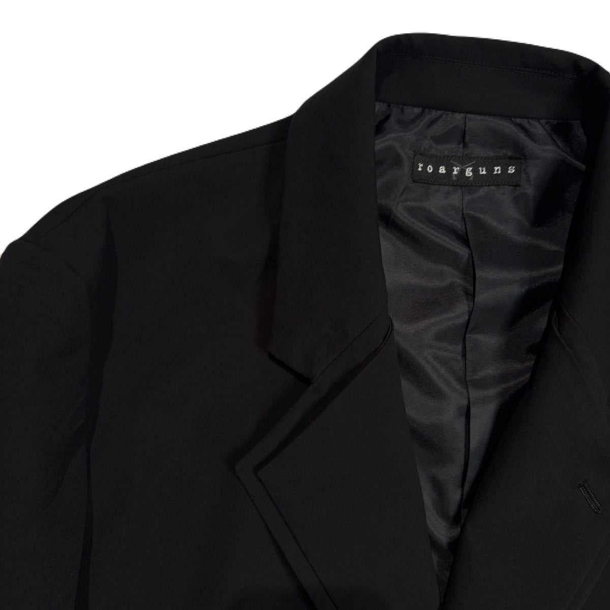 STRETCH COAT CROSSGUN CRYSTAL / BLACK