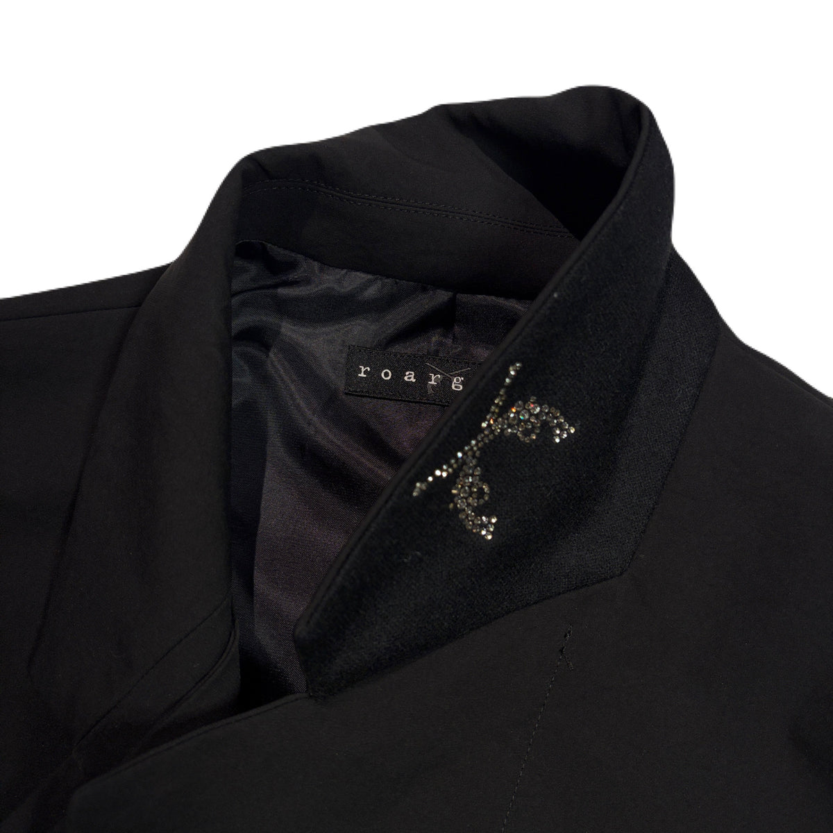 STRETCH COAT CROSSGUN CRYSTAL / BLACK