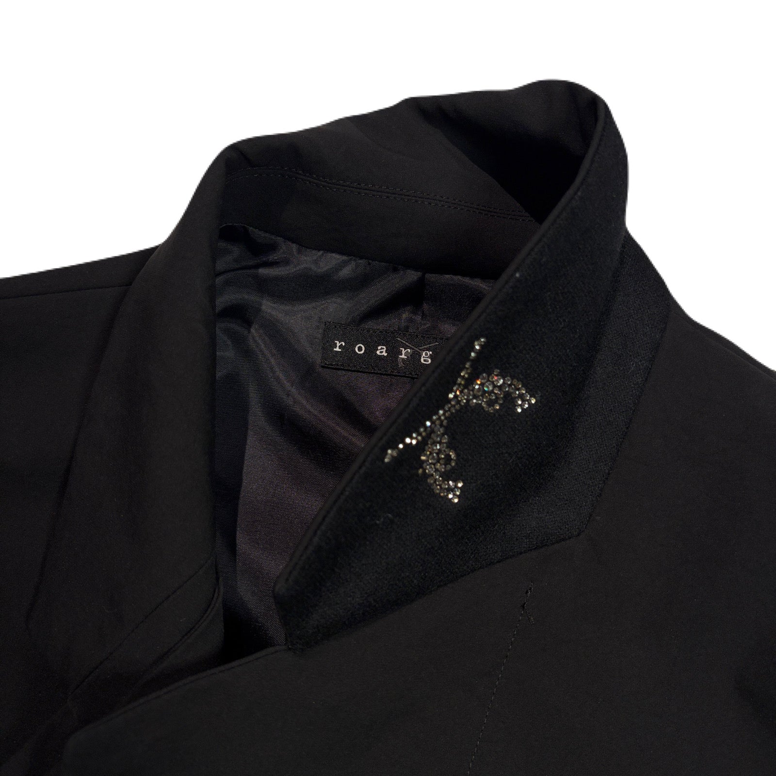 画像をギャラリービューアに読み込む, STRETCH COAT CROSSGUN CRYSTAL / BLACK
