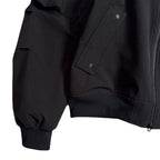 STRETCH ZIP JACKET / BLACK