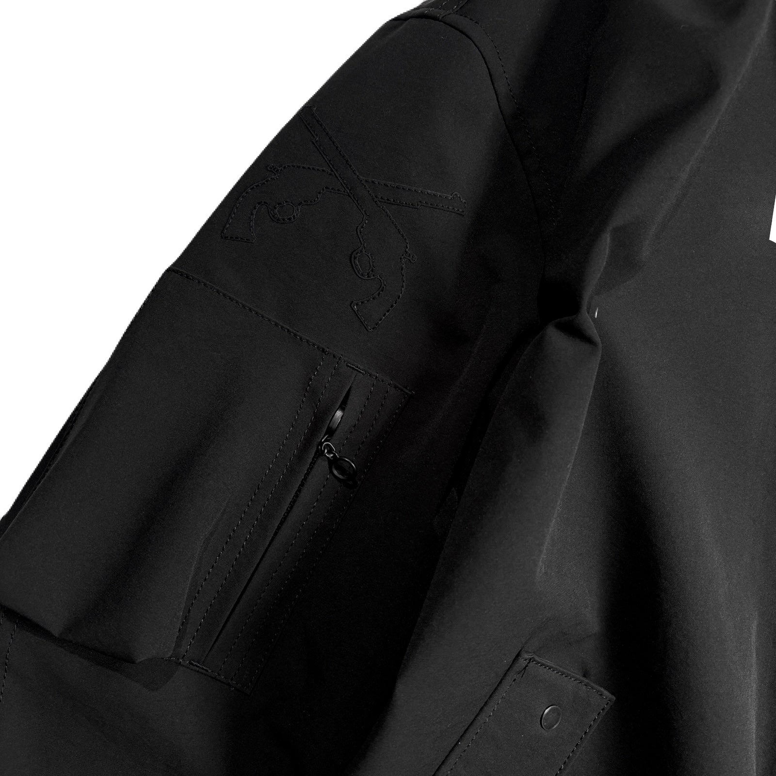 Load image into Gallery viewer, STRETCH ZIP JACKET / BLACK