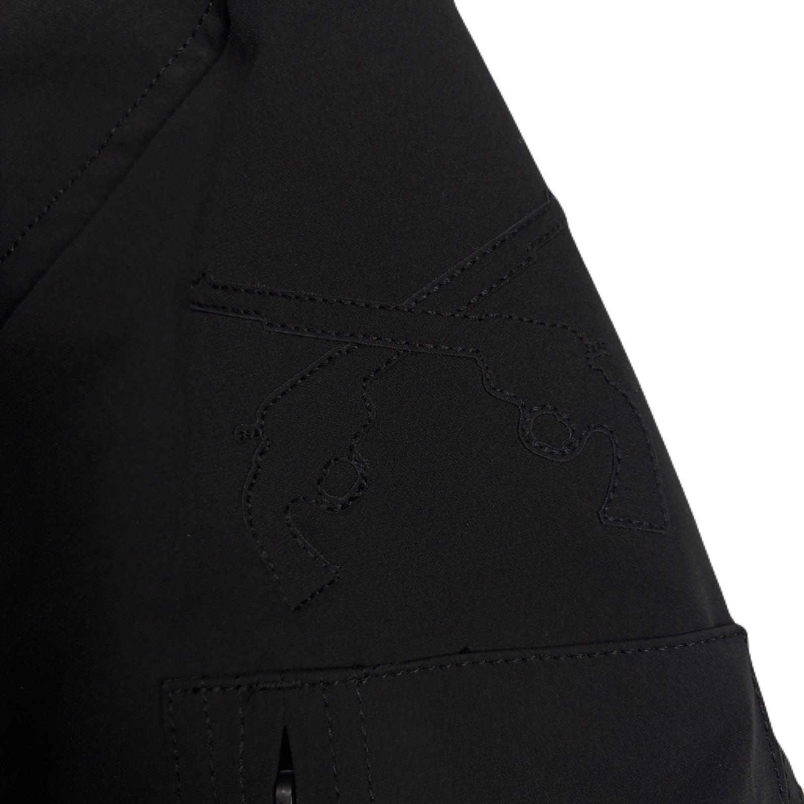 Load image into Gallery viewer, STRETCH ZIP JACKET / BLACK