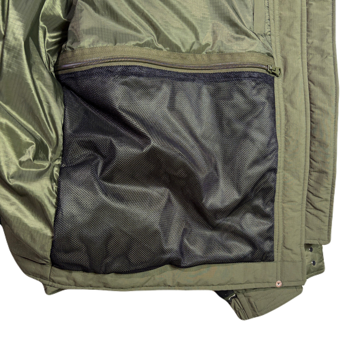 roarguns × WILD THINGS SHORT MONSTER PARKA (CHAIN STITCH)  / KHAKI