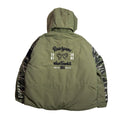 roarguns × WILD THINGS SHORT MONSTER PARKA (CHAIN STITCH)  / KHAKI