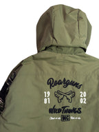 roarguns × WILD THINGS SHORT MONSTER PARKA (CHAIN STITCH)  / KHAKI