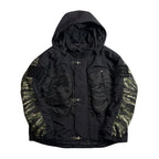roarguns × WILD THINGS SHORT MONSTER PARKA (PLAIN) / BLACK
