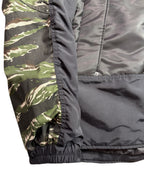roarguns × WILD THINGS SHORT MONSTER PARKA (CHAIN STITCH) / BLACK