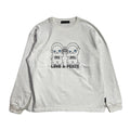 RE-STOCK CHEEKEY PRINT L/S T-SHIRT / WHITE