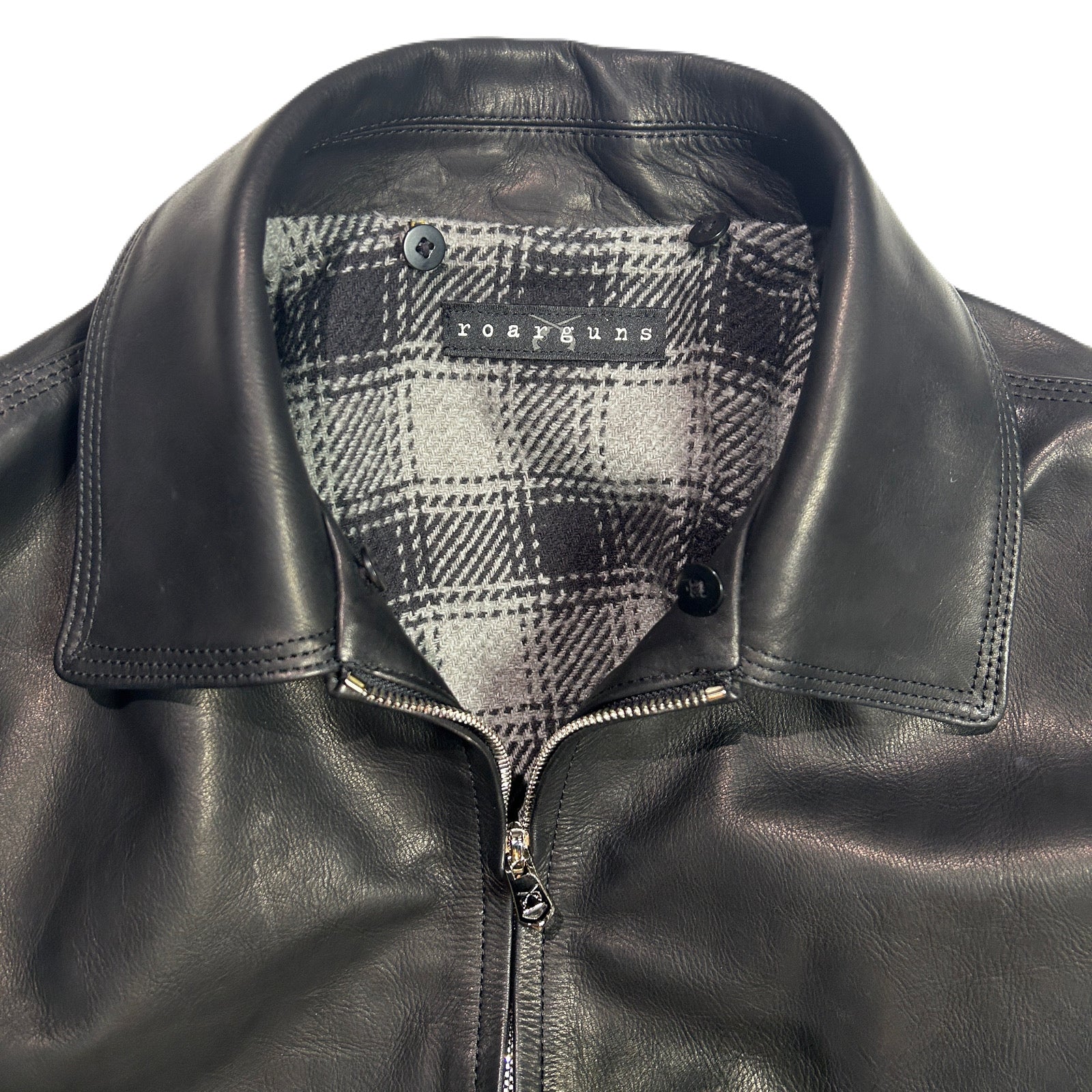 画像をギャラリービューアに読み込む, OIL WAX LEATHER JACKET / BLACK