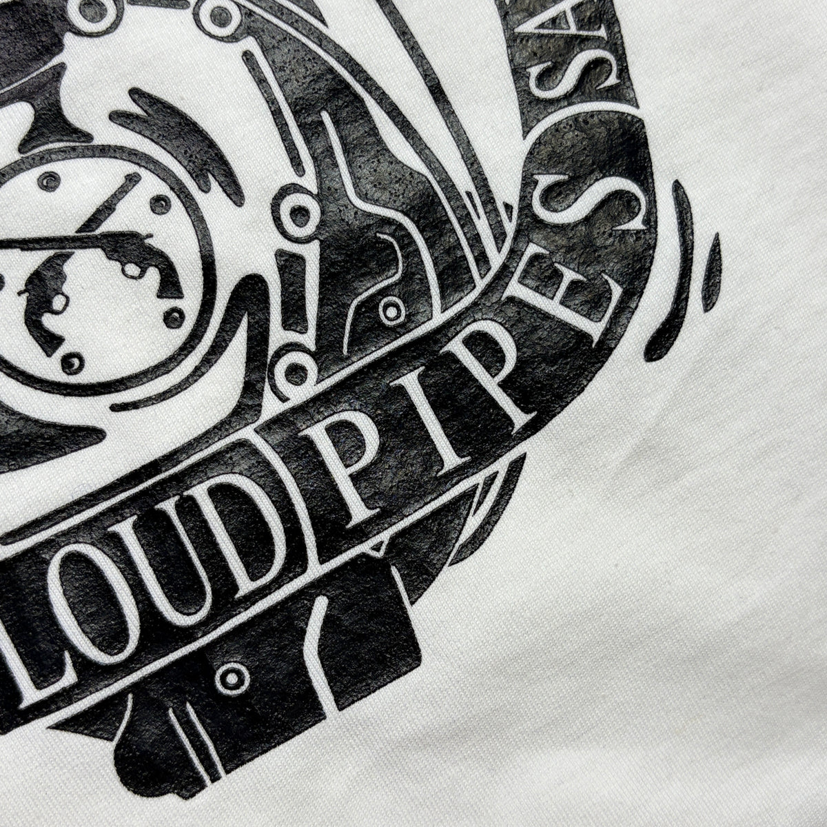 ORGANIC COTTON ENGINE T-SHIRT / WHITE