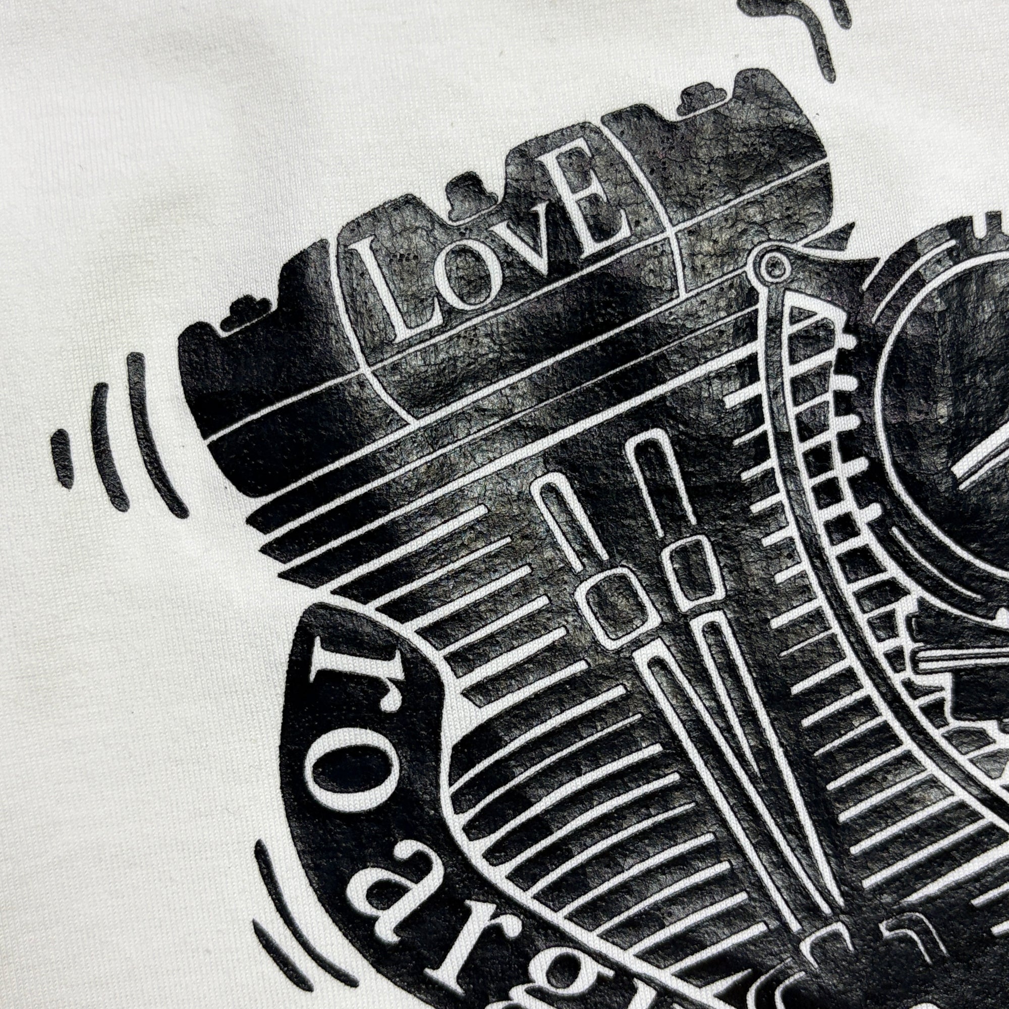 Load image into Gallery viewer, ORGANIC COTTON ENGINE T-SHIRT / WHITE