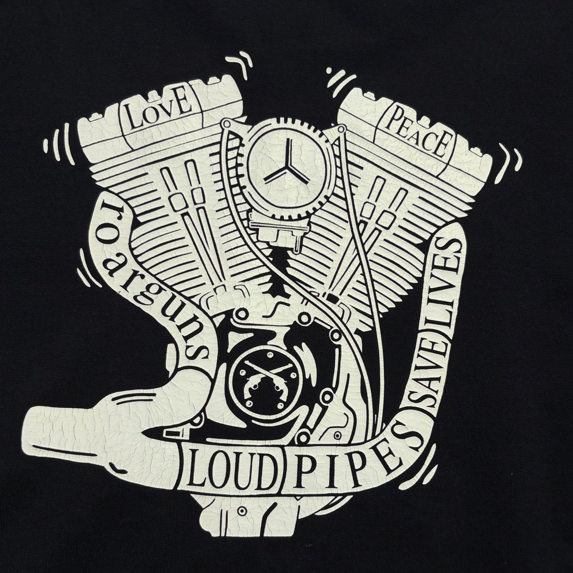 Load image into Gallery viewer, ORGANIC COTTON ENGINE T-SHIRT / BLACK