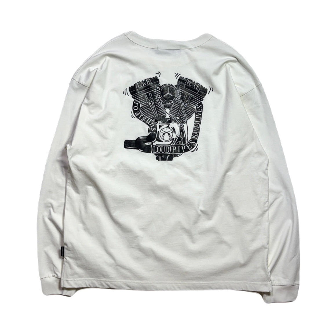 Load image into Gallery viewer, ORGANIC COTTON ENGINE T-SHIRT / WHITE