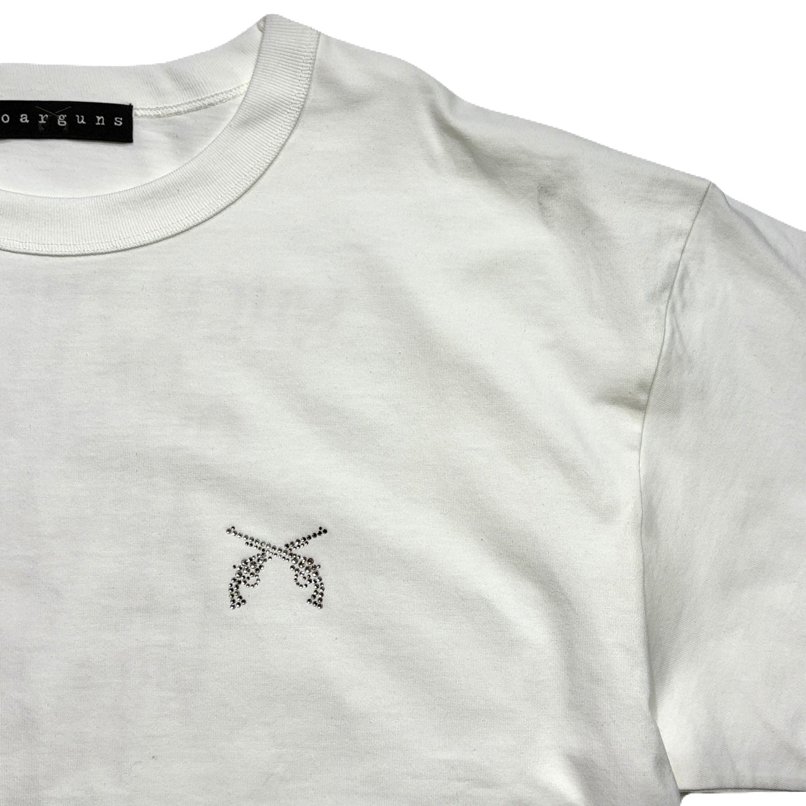 画像をギャラリービューアに読み込む, ORGANIC COTTON MESSAGE T-SHIRT / WHITE