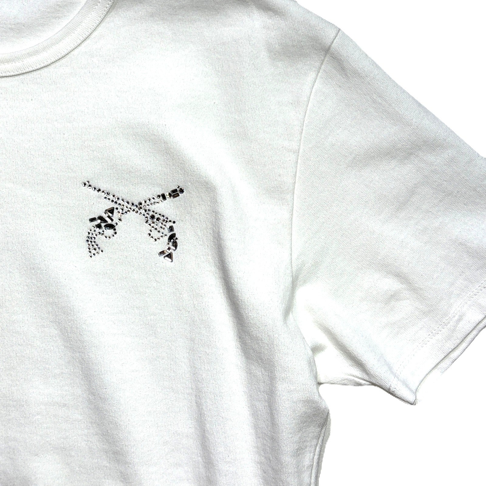 画像をギャラリービューアに読み込む, ARCHIVE MOSAIC CROSSGUNS T-SHIRT / WHITE