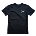 RE-STOCK ARCHIVE MOSAIC CROSSGUNS T-SHIRT / BLACK