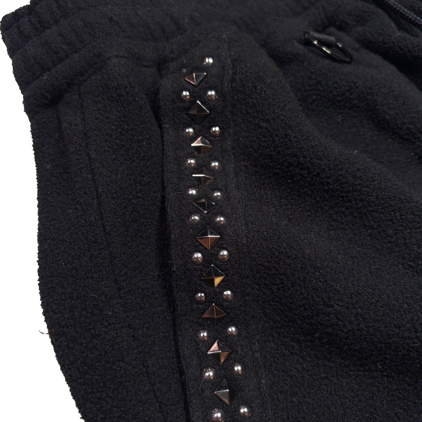 画像をギャラリービューアに読み込む, FLEECE STUDZ PANTS CROSSGUN CRYSTAL / BLACK