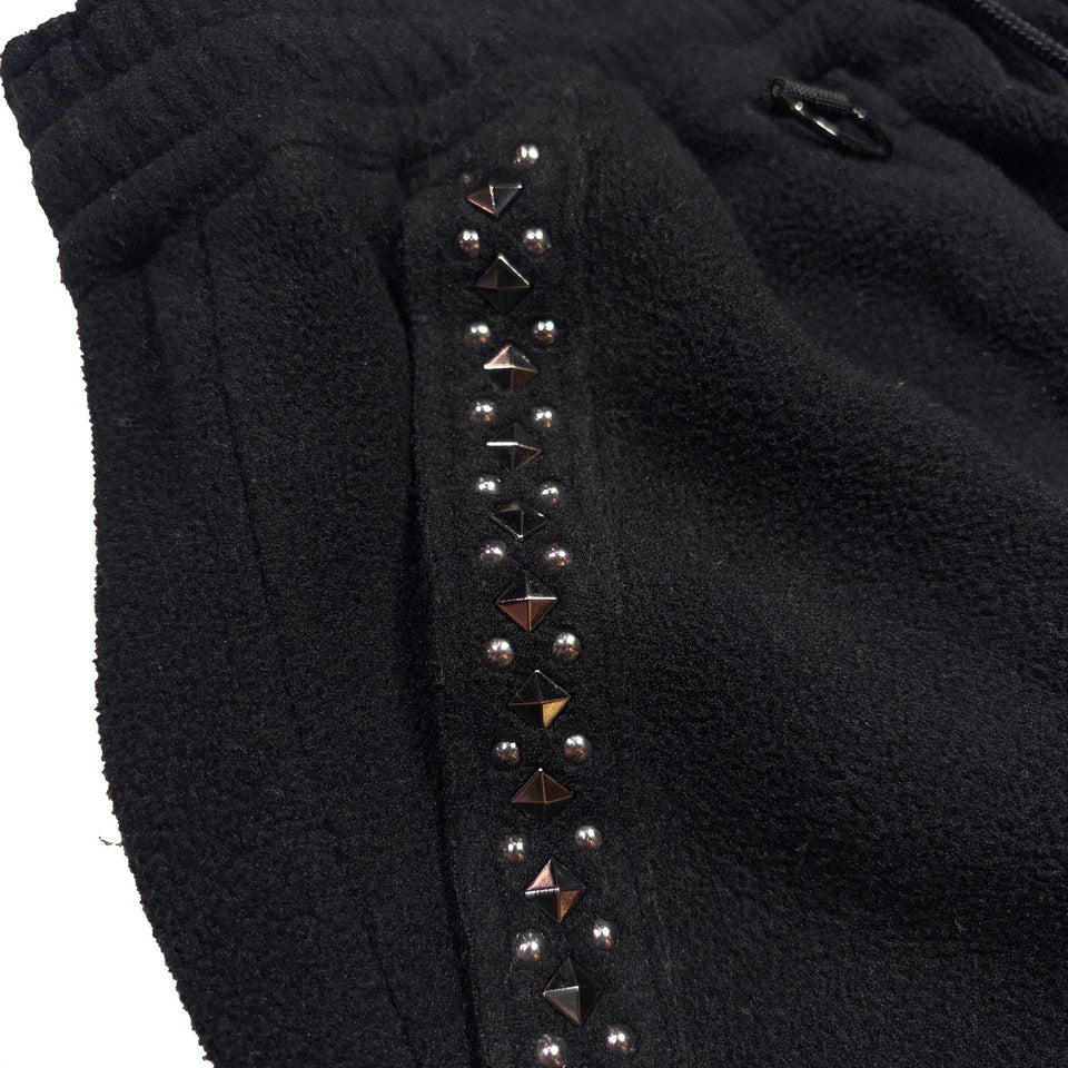 画像をギャラリービューアに読み込む, FLEECE STUDZ PANTS CROSSGUN CRYSTAL / BLACK