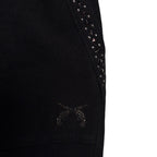 FLEECE STUDZ PANTS CROSSGUN CRYSTAL / BLACK