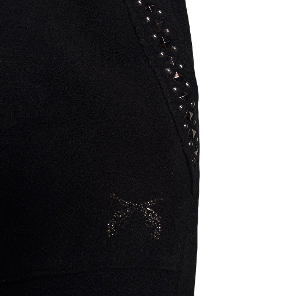 画像をギャラリービューアに読み込む, FLEECE STUDZ PANTS CROSSGUN CRYSTAL / BLACK