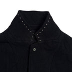 FLEECE STUDZ JACKET CROSSGUN CRYSTAL / BLACK