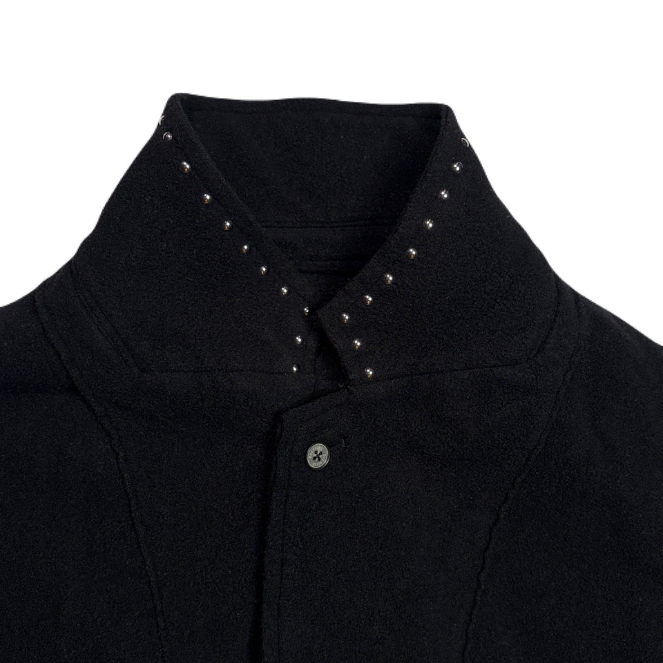 画像をギャラリービューアに読み込む, FLEECE STUDZ JACKET CROSSGUN CRYSTAL / BLACK