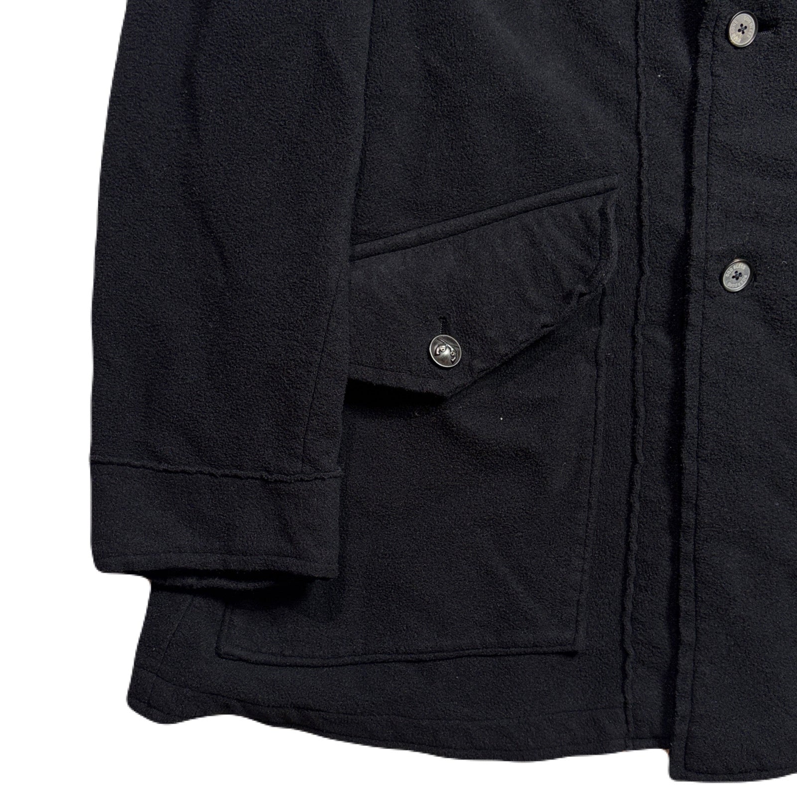 画像をギャラリービューアに読み込む, FLEECE STUDZ JACKET CROSSGUN CRYSTAL / BLACK