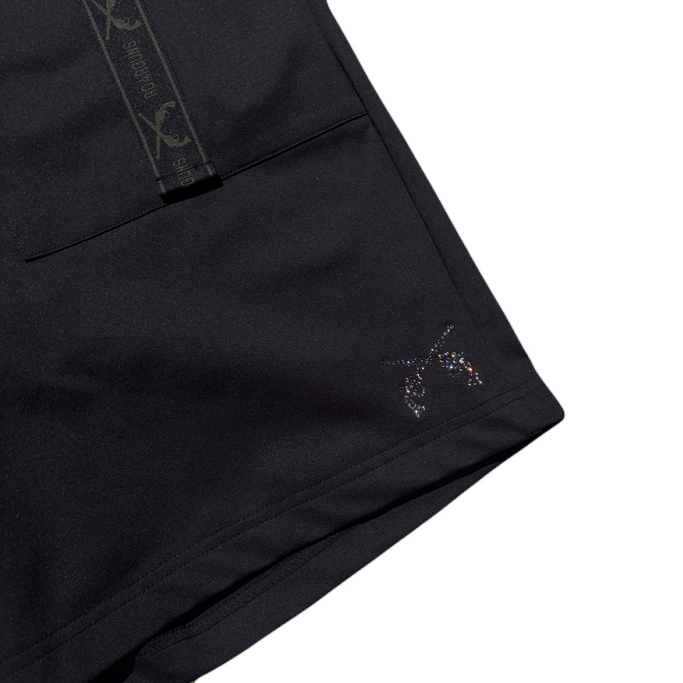 Load image into Gallery viewer, TRICOT TECH SHORTS / BLACK