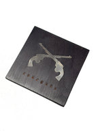 CROSSGUN WOOD COASTER