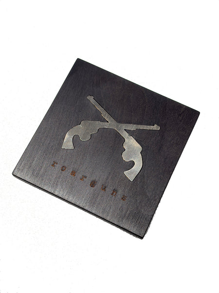 CROSSGUN WOOD COASTER
