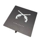 CROSSGUN LEATHER COASTER SET