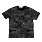 x FDMTL "Sashiko" CAMO PRINT T-SHIRT / BLACK