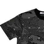 x FDMTL "Sashiko" CAMO PRINT T-SHIRT / BLACK