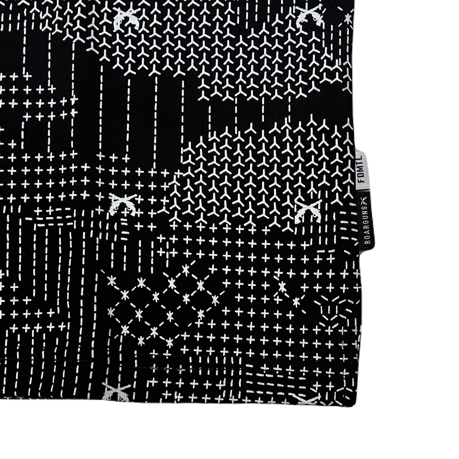 画像をギャラリービューアに読み込む, x FDMTL "Sashiko" CAMO PRINT T-SHIRT / BLACK