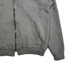 MIX EMBROIDERY PATCH HOODIE / GRAY