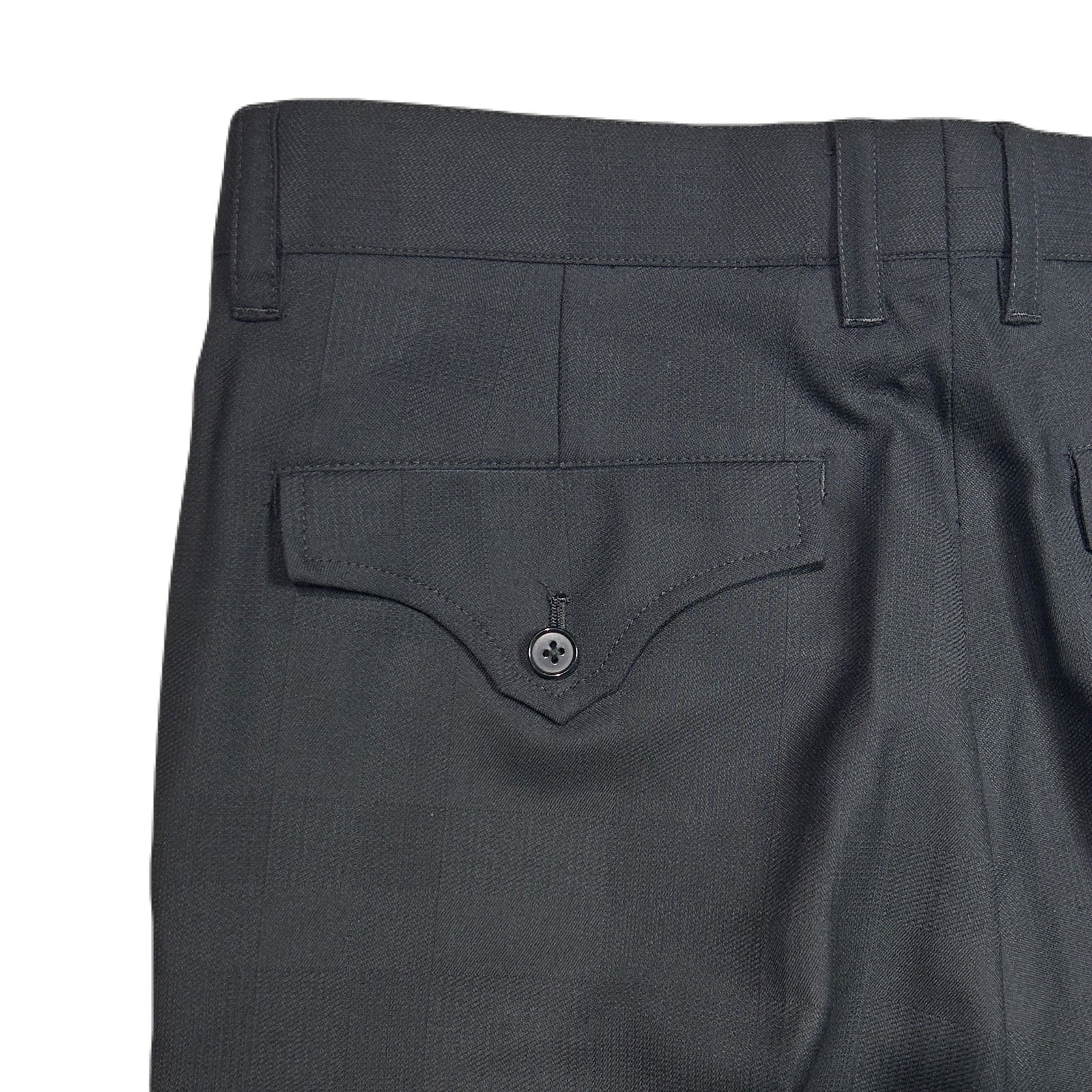 画像をギャラリービューアに読み込む, SHADOW CHECK PANTS / BLACK
