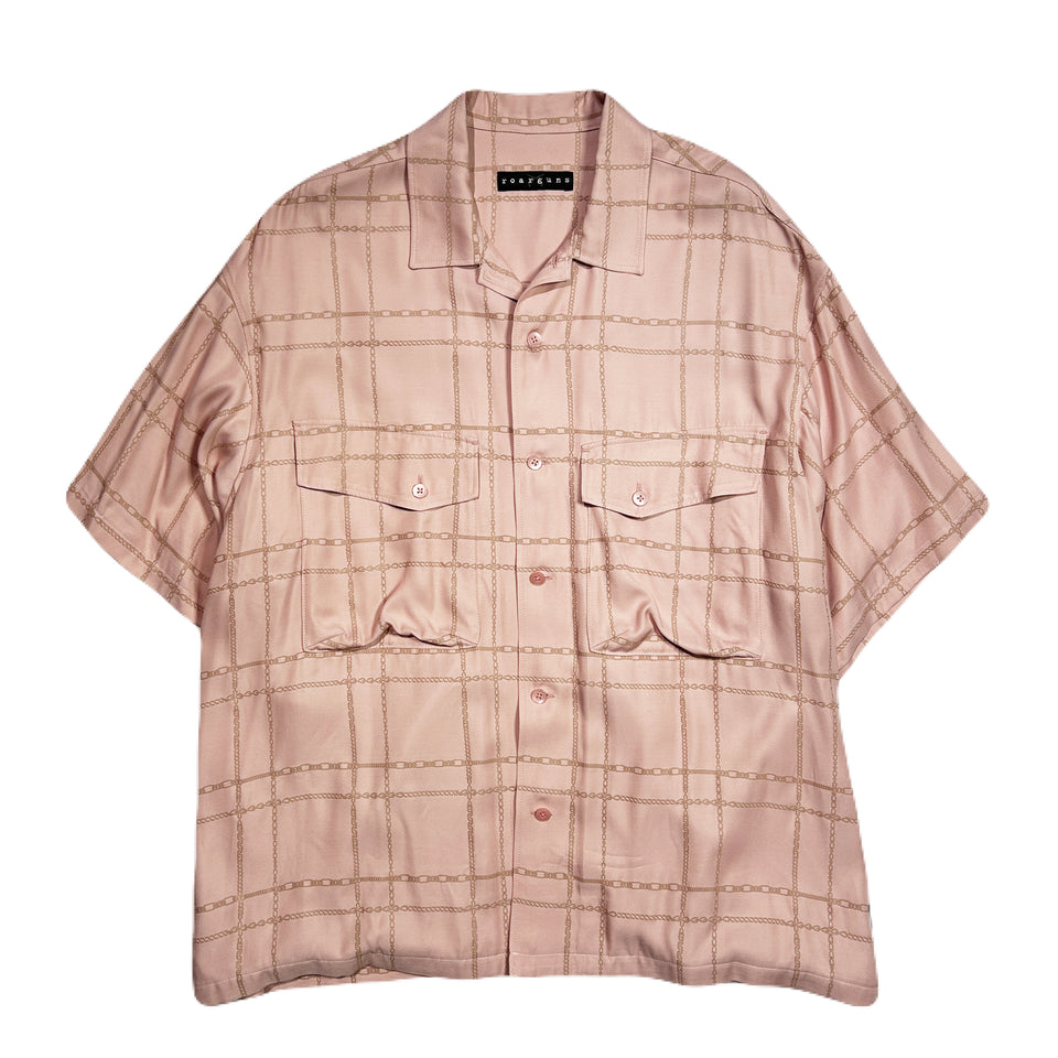 画像をギャラリービューアに読み込む, CHAIN CHECK SHIRT / PINK