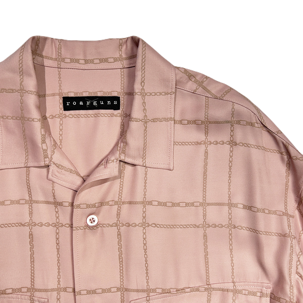CHAIN CHECK SHIRT / PINK
