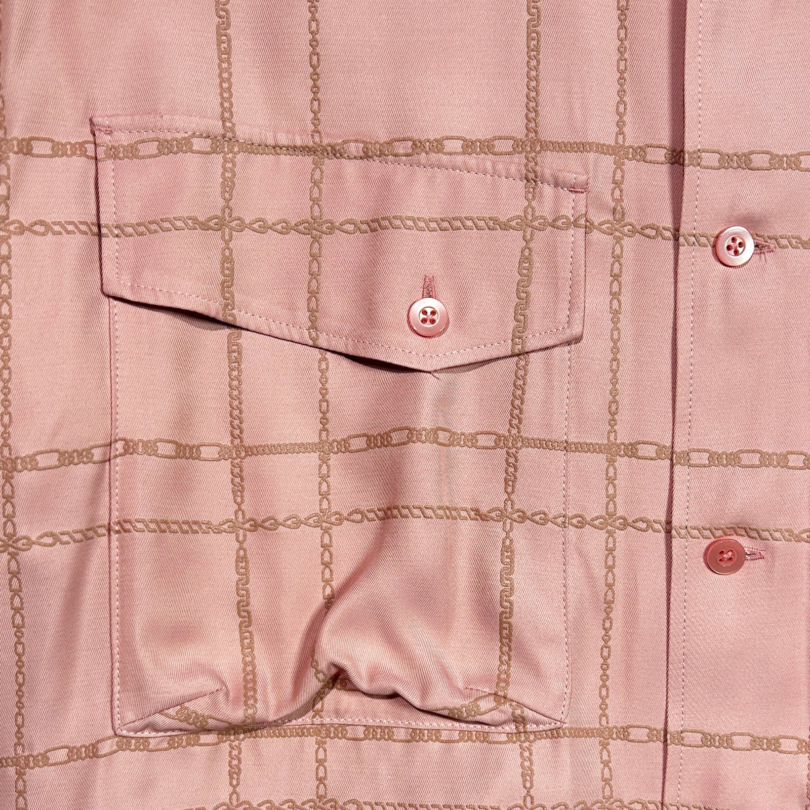 画像をギャラリービューアに読み込む, CHAIN CHECK SHIRT / PINK