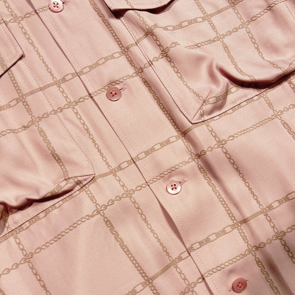 画像をギャラリービューアに読み込む, CHAIN CHECK SHIRT / PINK