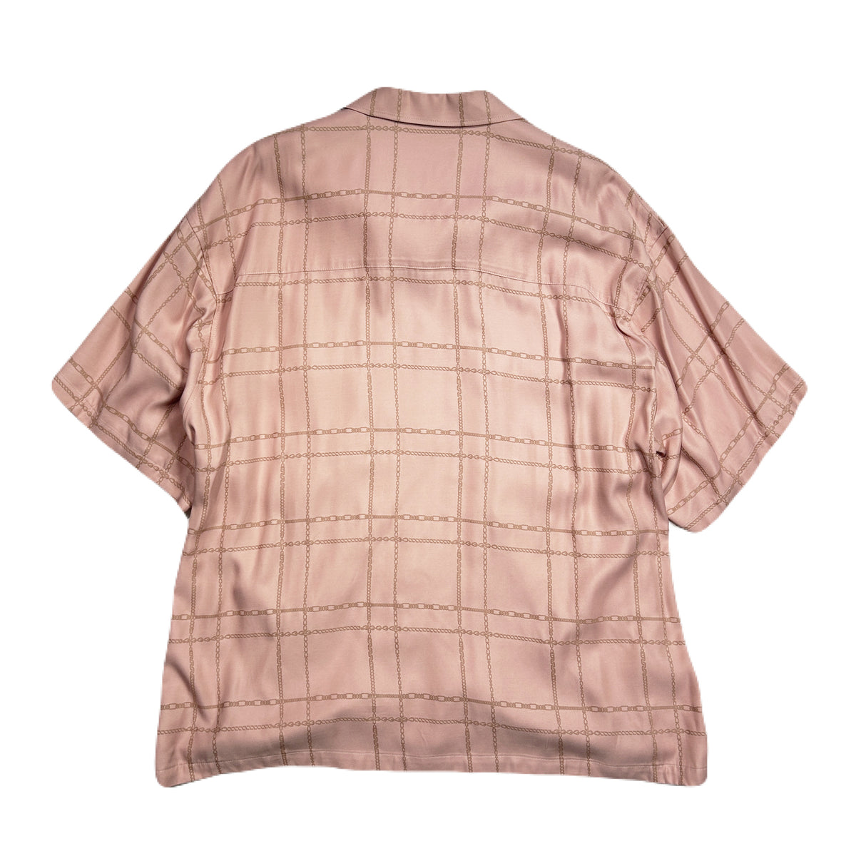 CHAIN CHECK SHIRT / PINK