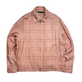 CHAIN CHECK JACKET / PINK