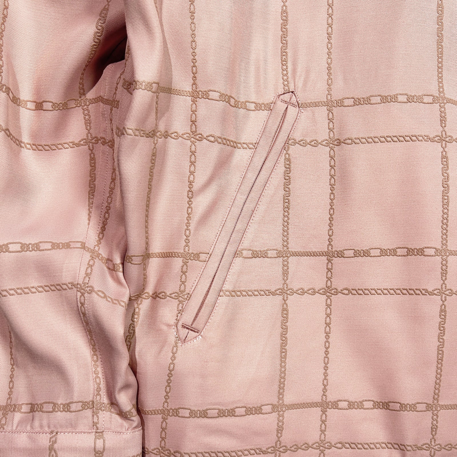 画像をギャラリービューアに読み込む, CHAIN CHECK JACKET / PINK