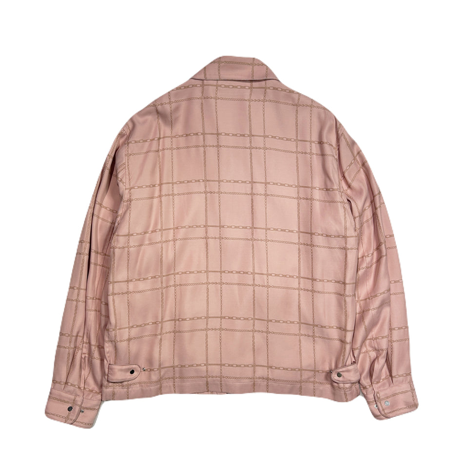 画像をギャラリービューアに読み込む, CHAIN CHECK JACKET / PINK
