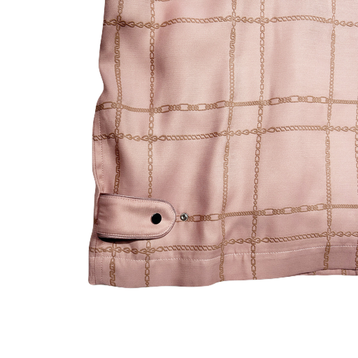 CHAIN CHECK JACKET / PINK