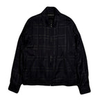 CHAIN CHECK JACKET / BLACK